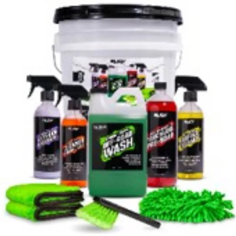 Slick Products Off-Road Wash and Detail Kit - 11 Pcs