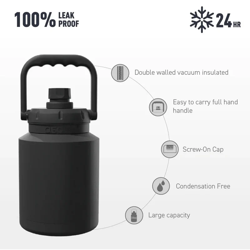 Asju3Bk Asobu Mini Jug Black 1.0L Black