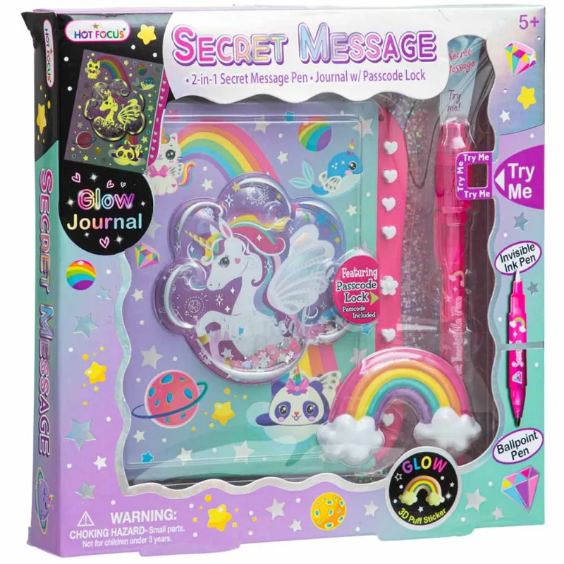 Agenda HOT FOCUS Message Unicorn