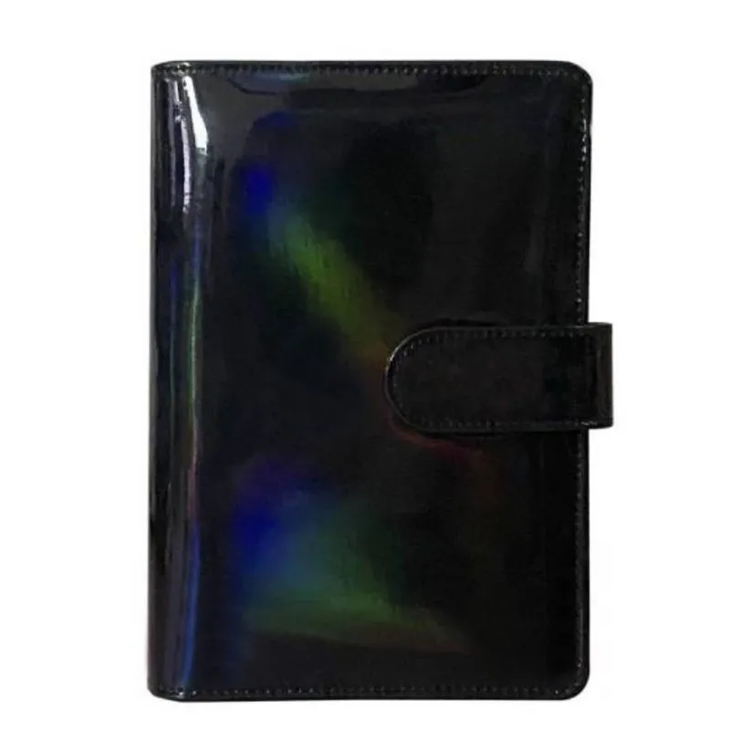 23pcs A6 Colorful Binder Hand Ledger, Laser Macaron Pu
