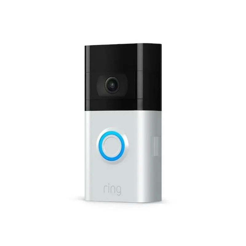 Ring Doorbell Video 3 with 160-Degree Field of View - Satin Nickel