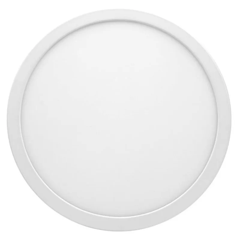 Russell Lighting Disc Flush Mount Light with Integrated LED with 5CCT 8.75 W X 0.75-in H - White