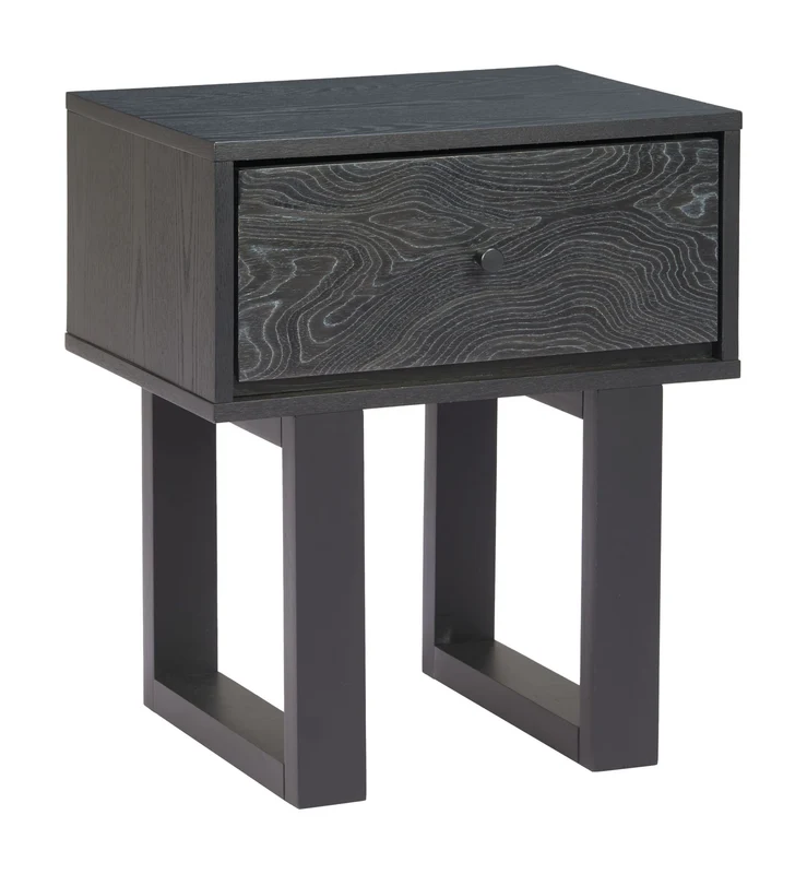 Gus - Nightstand - Black