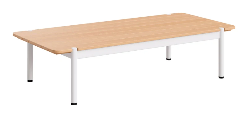 Lychee - Coffee Table - Natural / White