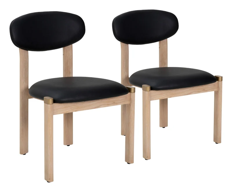 Rilou - Dining Chair (Set of 2) Black