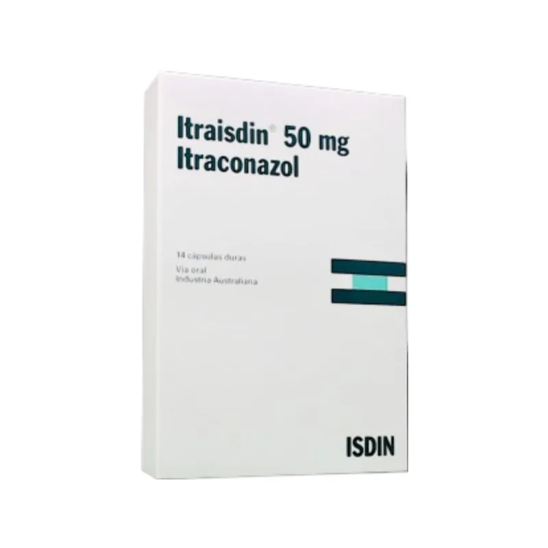 Itraisdin Itraconazol 50 mg x 14 Caps
