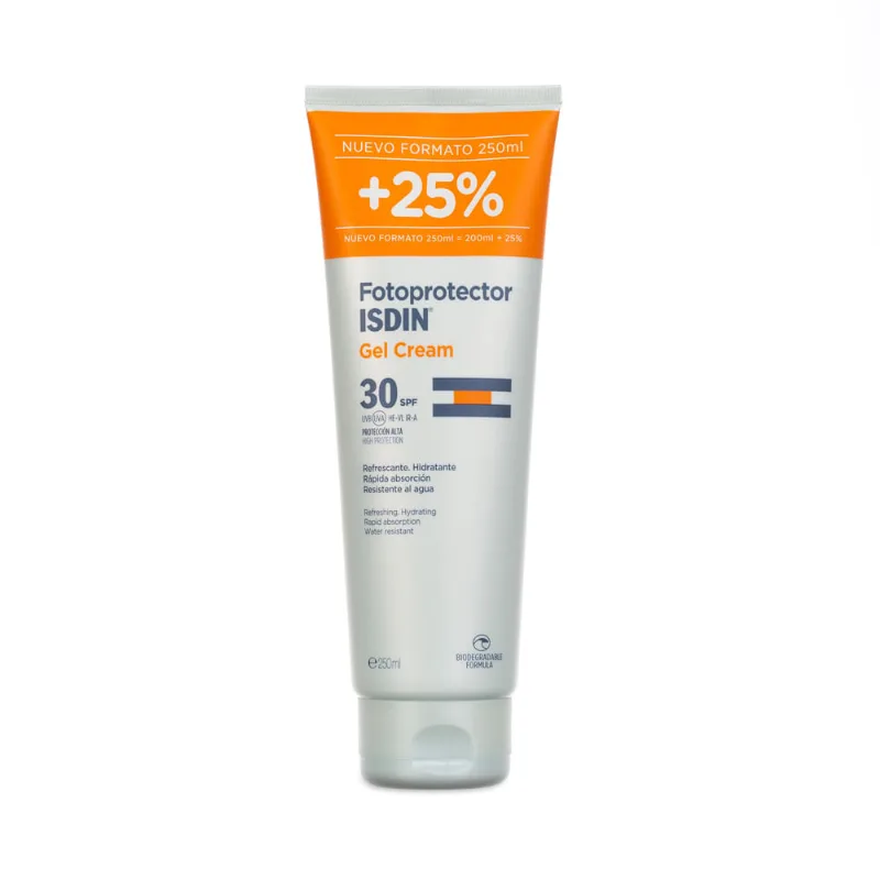 Fotoprotector Isdin Gel Crema Spf 30+ 250 Ml