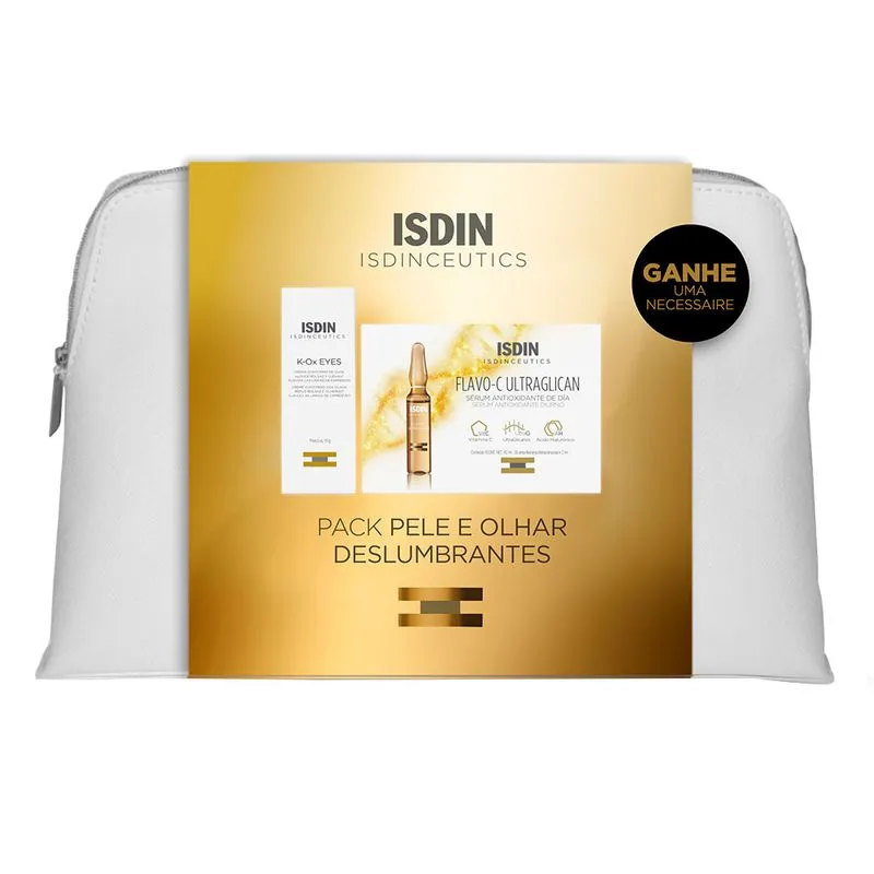 Isdin Pack Isdinceutics Kit - Sérum Facial 10 ampolas + Creme Facial 15g Kit