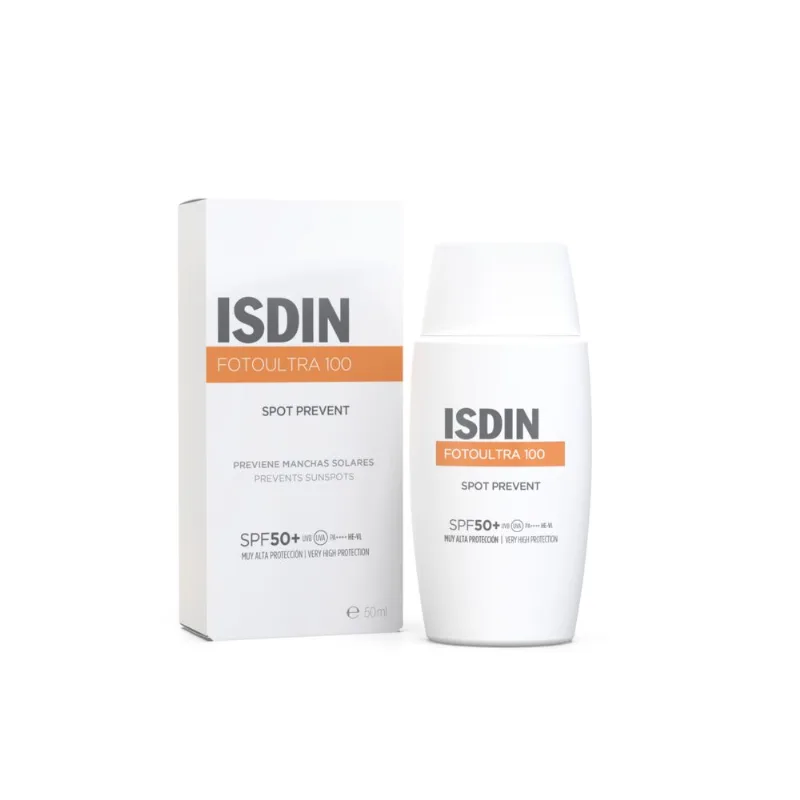 Spot Prevent SPF 50+ Protector Solar Facial - Isdin Sin Color