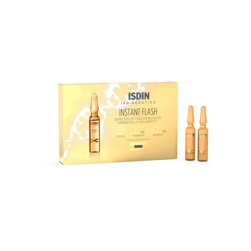 Ampollas Isdin Isdinceutics Instant Flash Efecto Lifting Inmediato x 5 un