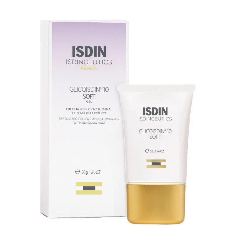 Gel Efecto Peeling con Ácido Glicólico Glicoisdin 10% - Isdinceutics 50 gr