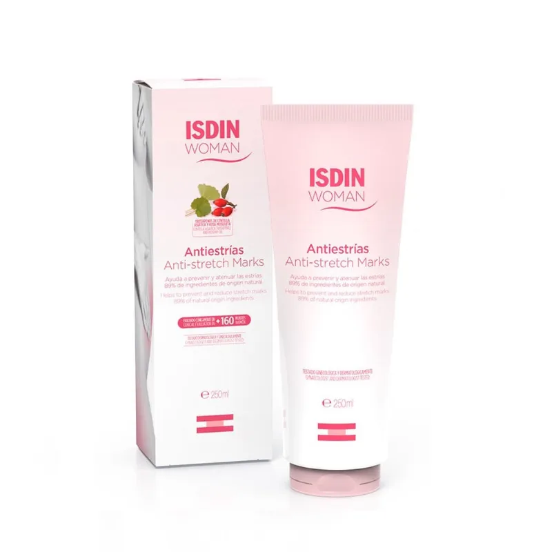Crema Corporal Antiestrías Mujer Isdin x 250 ml