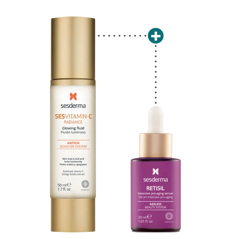 Kit Sesderma Retisil Serum Gratis Sesvitamin-C Radiance - Sesderma Kit
