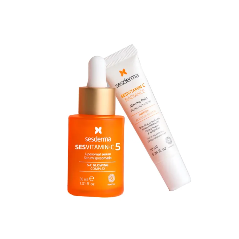 Kit Sesvitamin-C 5 30ml y Gratis Sesvitamin-C Radiance 10ml - Sesderma Kit