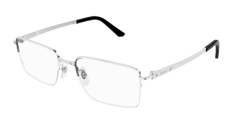 Cartier CT0554O 56mm / SILVER / TRANSPARENT
