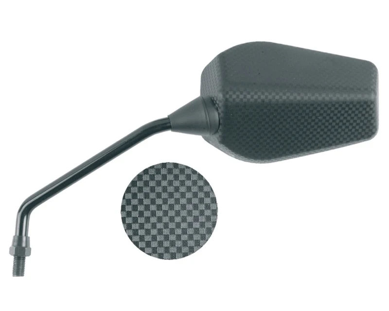 Vicma Left Mirror OEM - Black Derbi GP1 50 (1pc) E295i