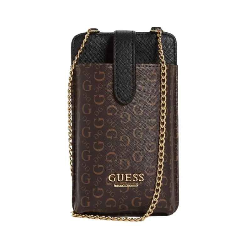 Crossbody Porta Celular Guess Marron