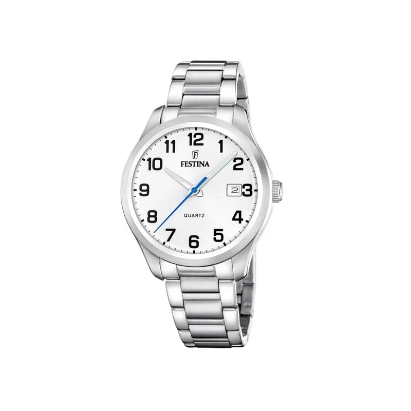 Festina - Acero m. hvid urskive - 20736/1