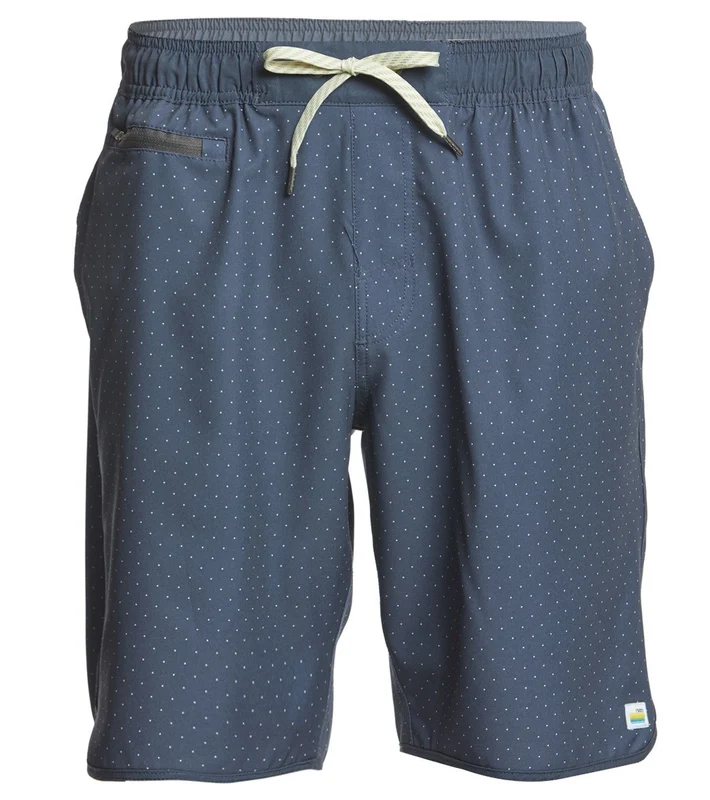 Vuori Men's Banks Micro Dot Yoga Shorts Navy Micro Dot / XL