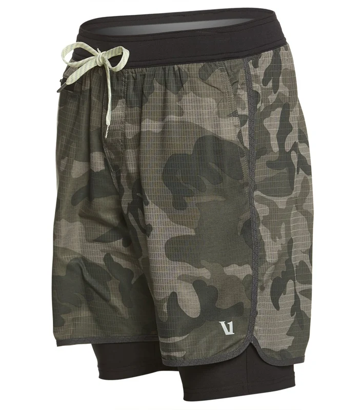 Vuori Men's Stockton Shorts Grey Camo / M