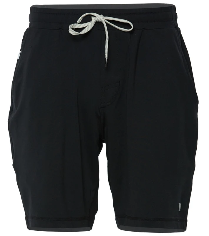 Vuori Men's Ponto Yoga Shorts Black / M