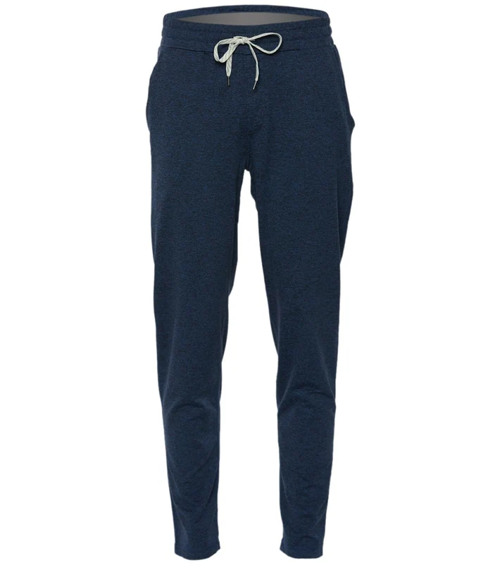 Vuori Men's Ponto Performance Yoga Pants Navy Heather / XL