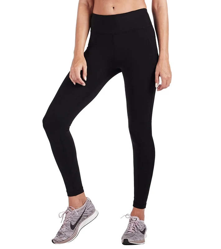 Vuori Pace High Waisted Yoga Leggings Black / XS