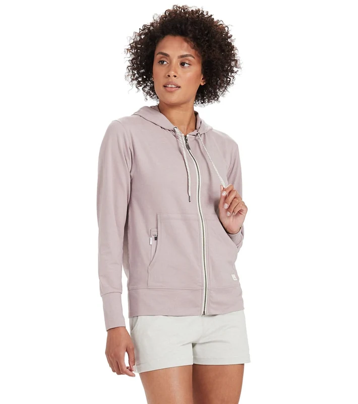 Vuori Halo Performance After Yoga Hoodie Dusk Heather / M
