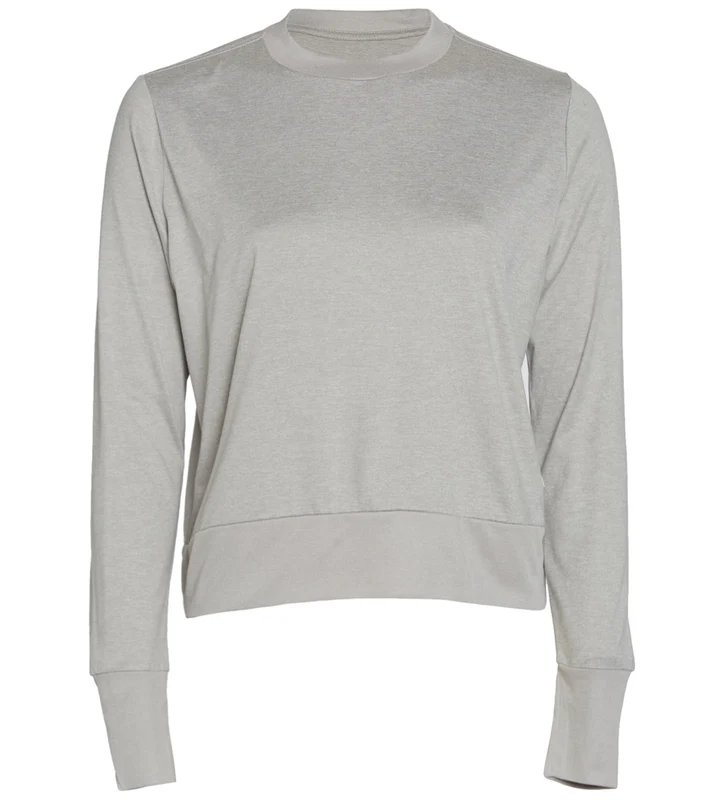 Vuori Daydream Crew Neck Pullover Light Heather Grey / L