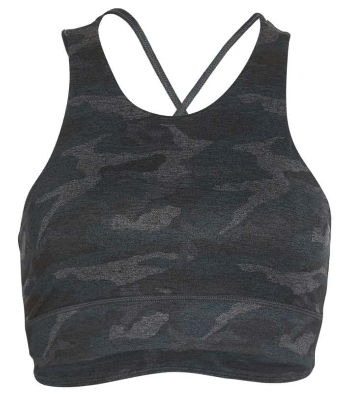 Vuori Juno Yoga Sports Bra Black Camo / XS