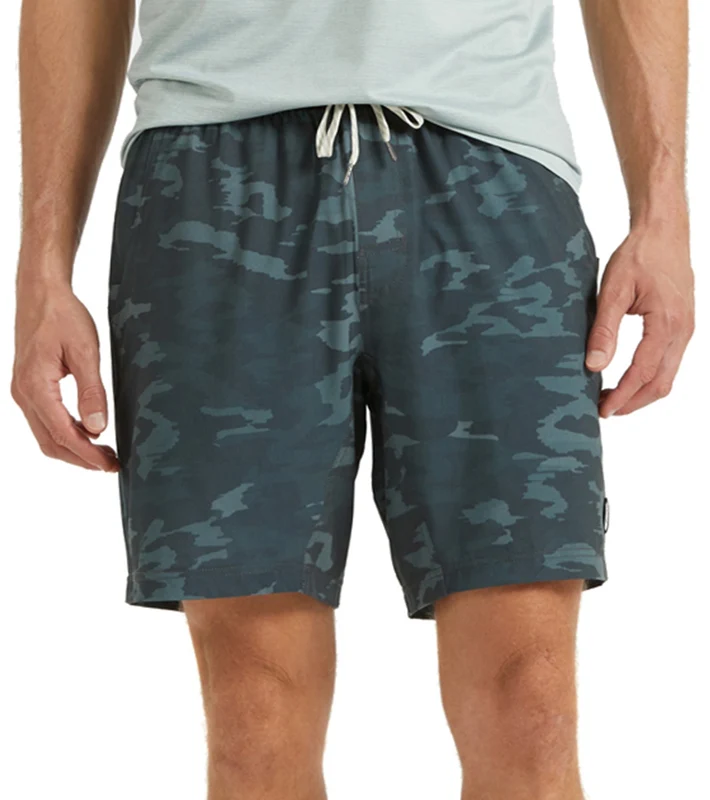 Vuori Men's Kore Yoga Shorts Patina Watercolor Camo / S