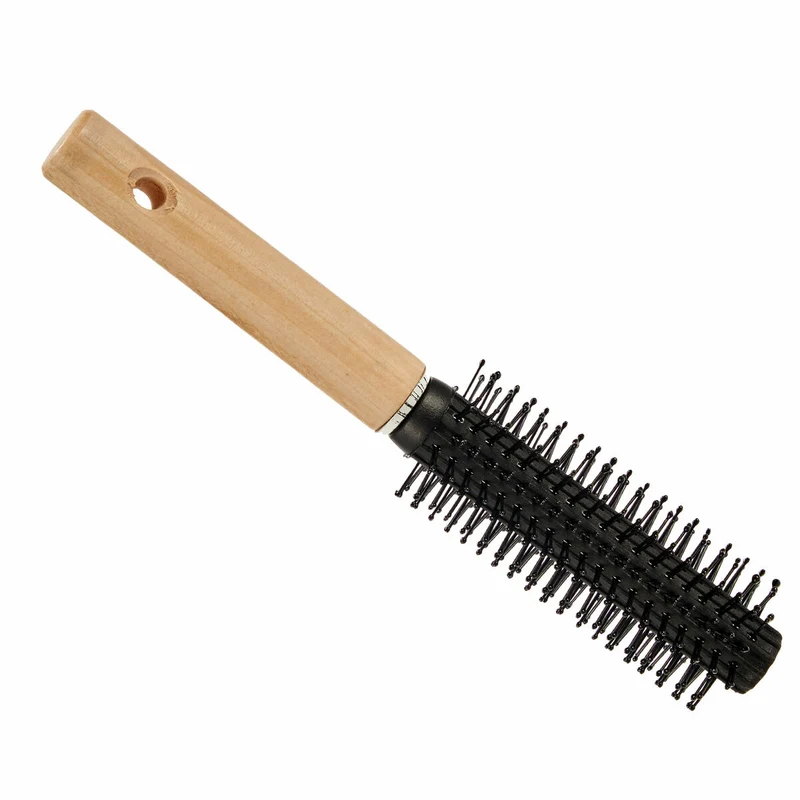 Brush Black Plastic Brown