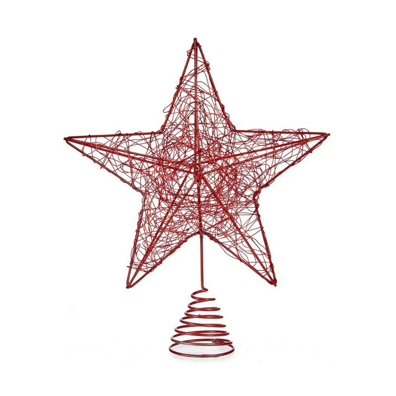 Christmas star Krist+ Red Steel Plastic