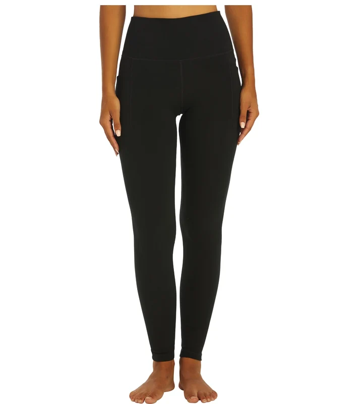 Everyday Yoga Uphold Solid High Waisted Leggings With Pockets 28" Black / X-Small