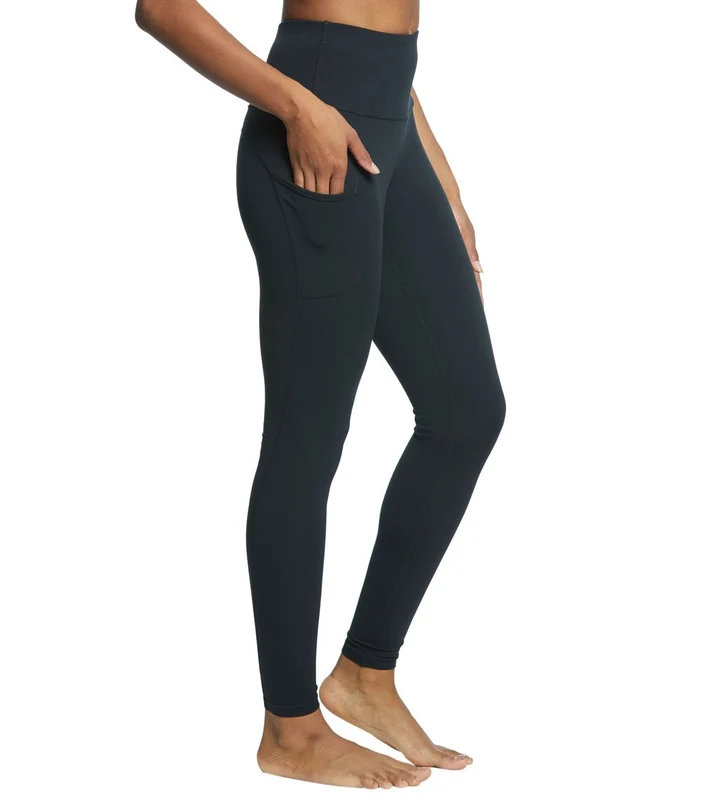 Everyday Yoga High Waisted Leggings 28" Black / Small