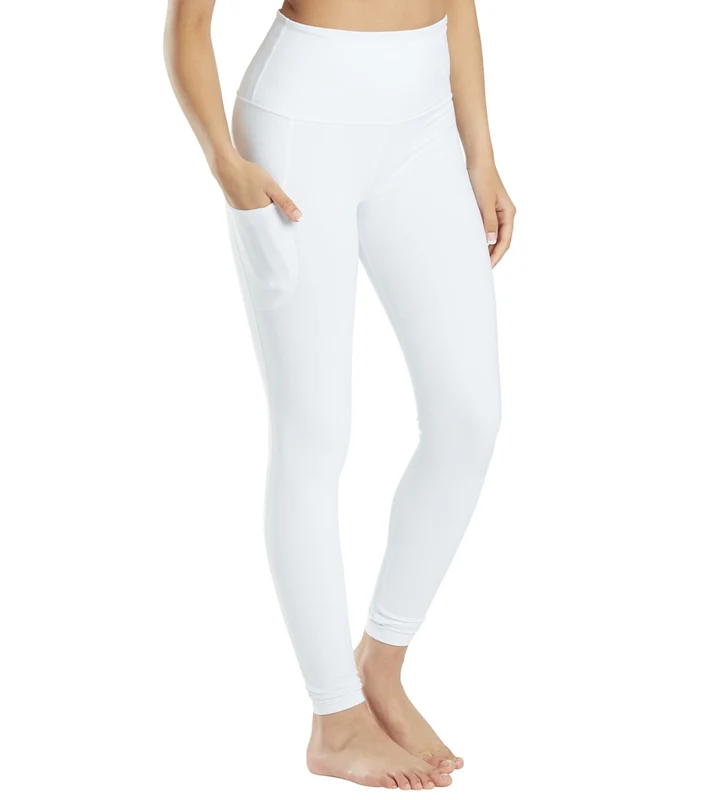 Everyday Yoga High Waisted Leggings 28" White / X-Small
