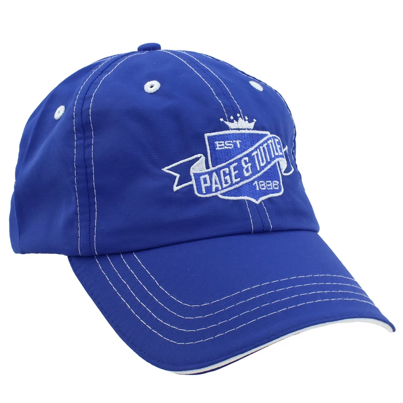 Performance Contrast Stitch Baseball Hat OSFA