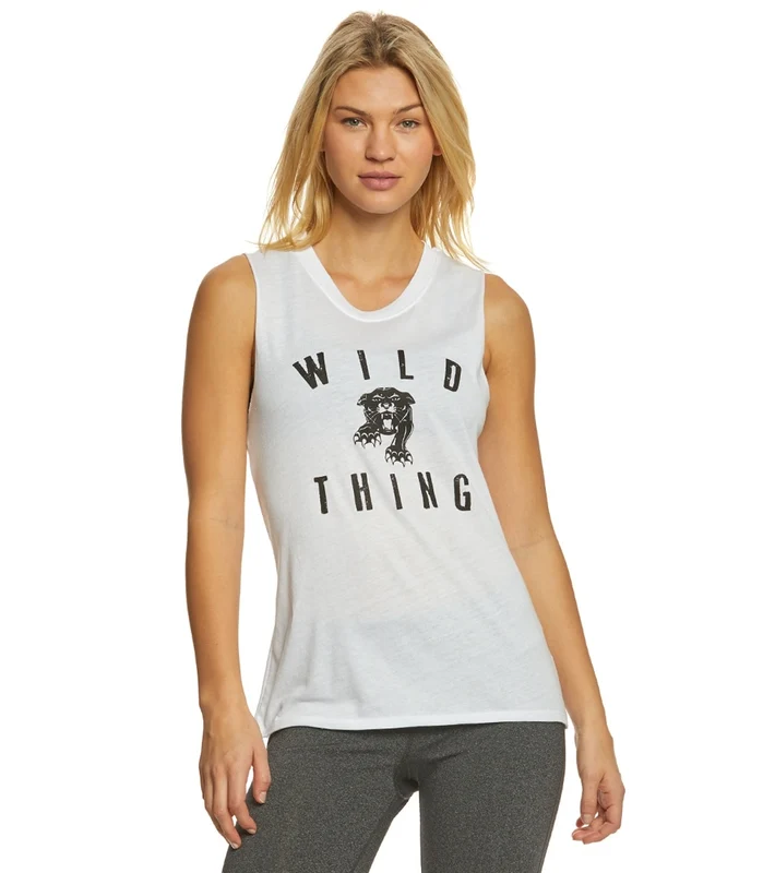 Sub_Urban Riot Wild Thing Muscle Tee White / M