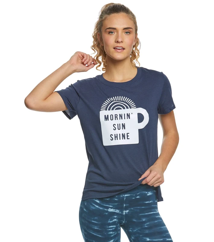 Sub_Urban Riot Mornin Sun Shine Loose Tee Navy / S