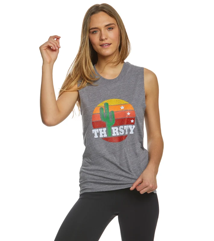 Sub_Urban Riot Thirsty Muscle Tee Heather Grey / XS