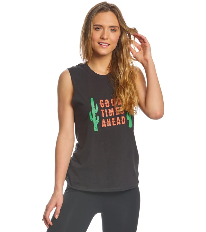 Sub_Urban Riot Good Times Ahead Muscle Tee Black / XL