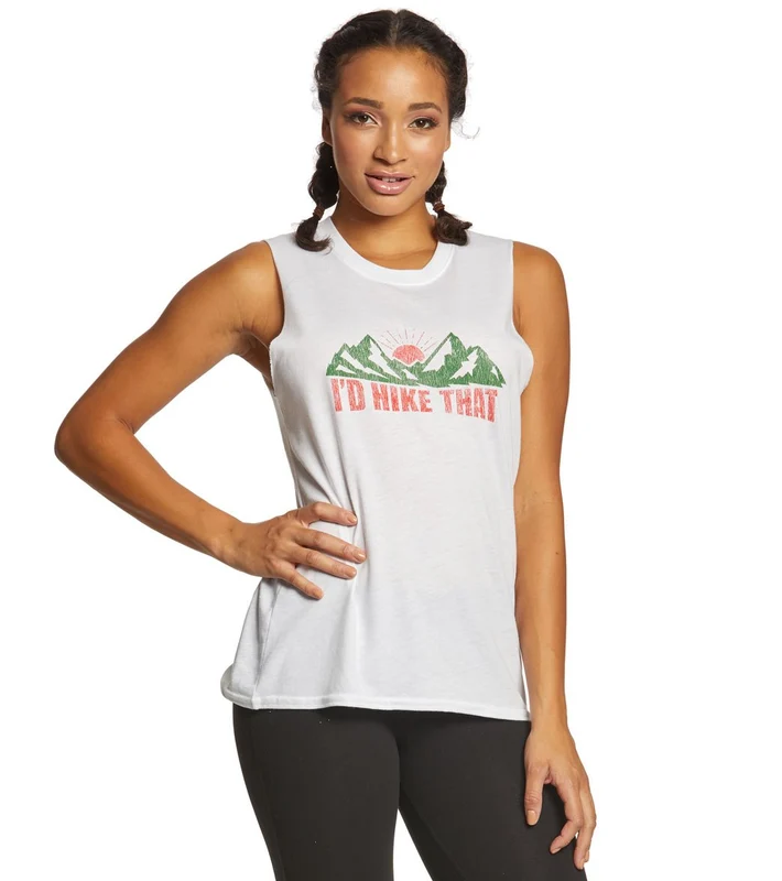 Sub_Urban Riot I'd Hike That Muscle Tee White / L