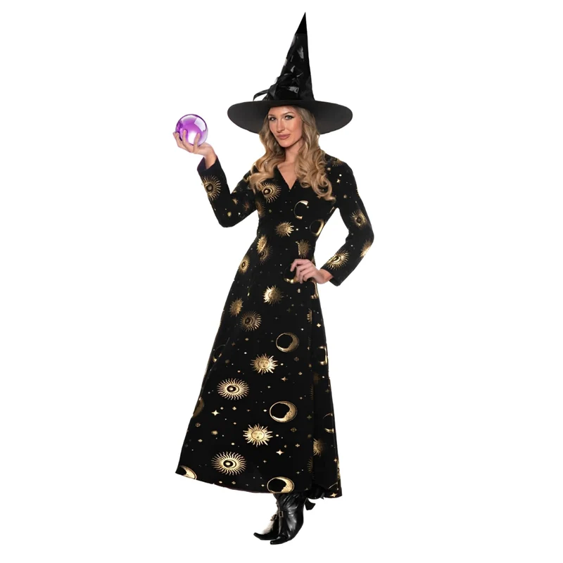 Spellcaster Fortune Teller Adult Costume Large