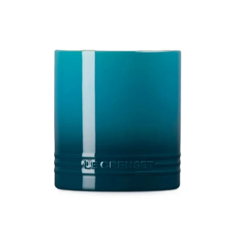 PORTA UTENSÍLIOS RETO LE CREUSET SIGNATURE 1L EM CERÂMICA DEEP TEAL 71502106420001
