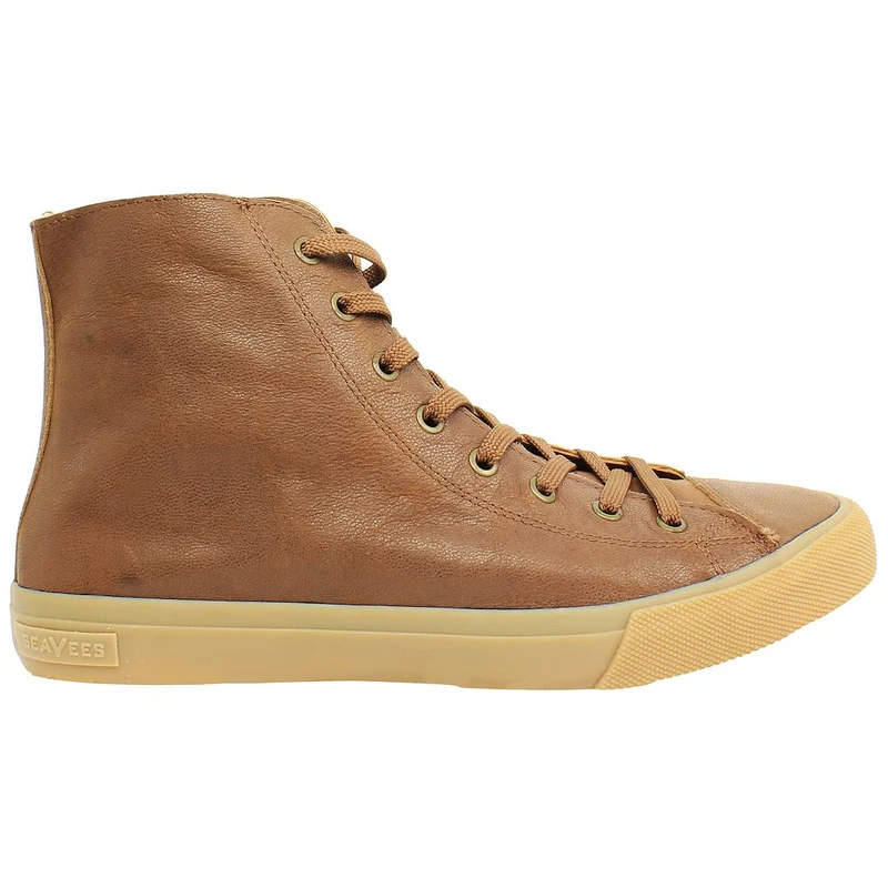 Seavees Army Issue High Mens Brown Shoes 7