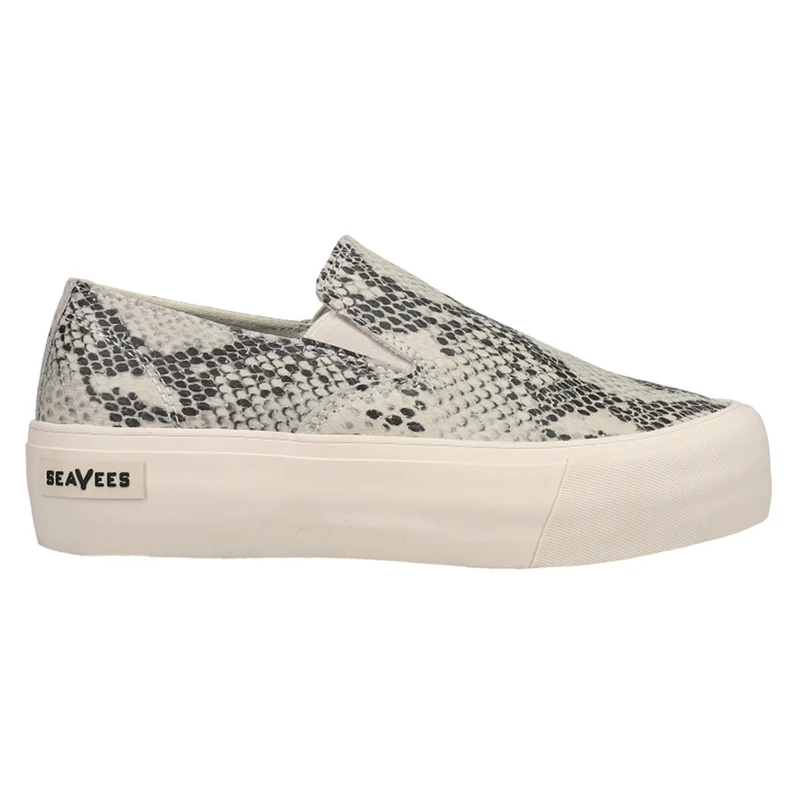 Baja Mulholland Snake Slip On Platform Sneakers 7.5 / Medium
