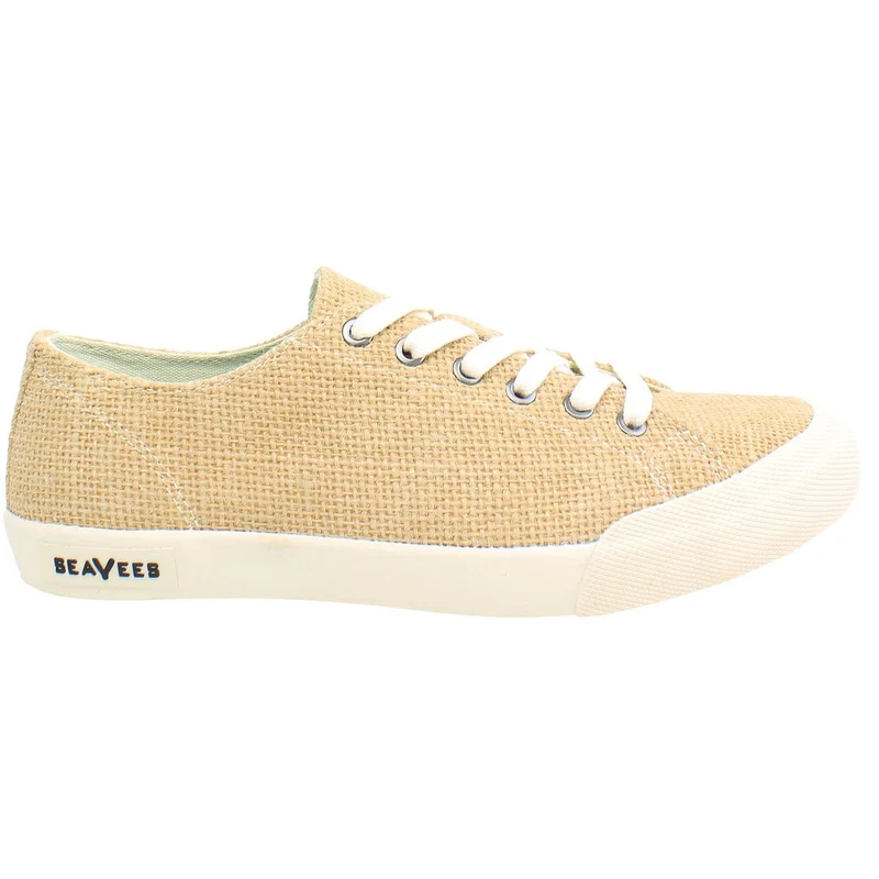 Seavess Monterey Raffia Womens Brown Plimsolls 5