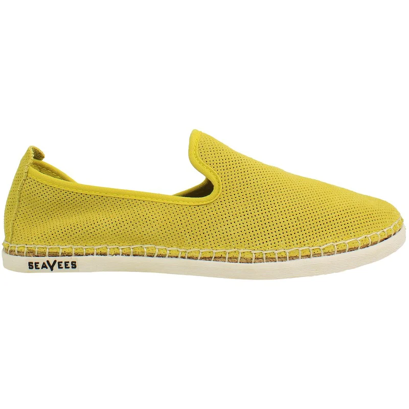 Seavess Ocean Park Womens Yellow Espadrilles 8
