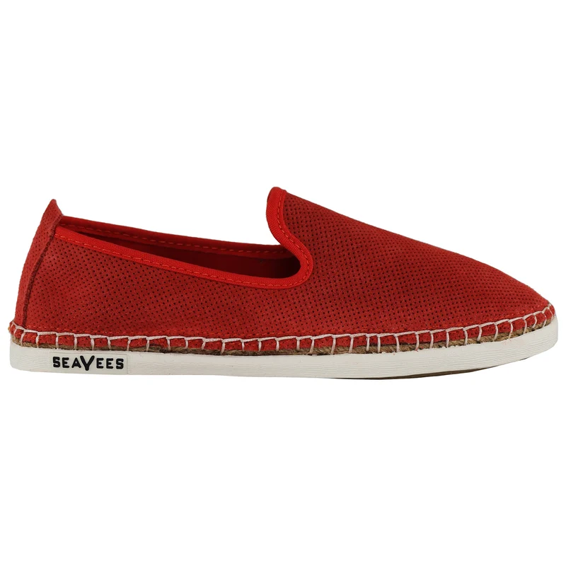 SeaVees Ocean Park Womens Red Plimsolls 4