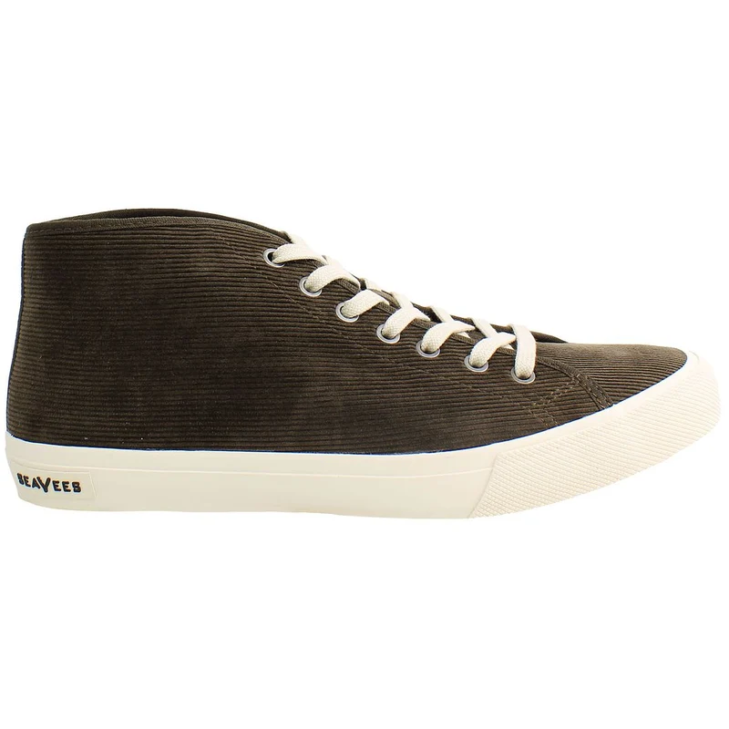 Seavees California Special Cordies Mens Brown Plimsolls 11